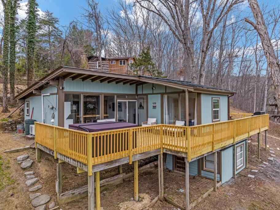 Lazy Lake 3Br Cabin W/ Mtn Views + Hot Tub +Wi-Fi Luray Eksteriør bilde